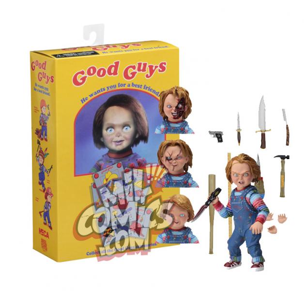 FIGURA ARTICULADA DE CHUCKY | Good Guys - Terror Clásico