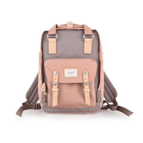Bolso Espalda Modelo 188L Himawari Rosado/Gris