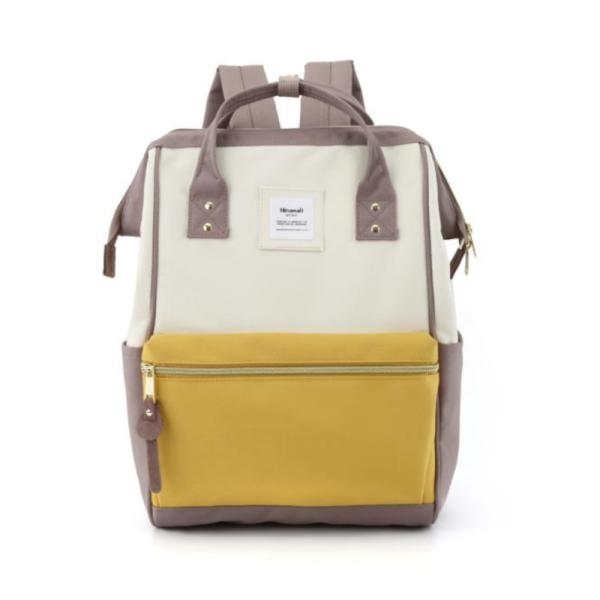 Bolso Espalda Modelo 9001 Himawari Amarillo/Beige