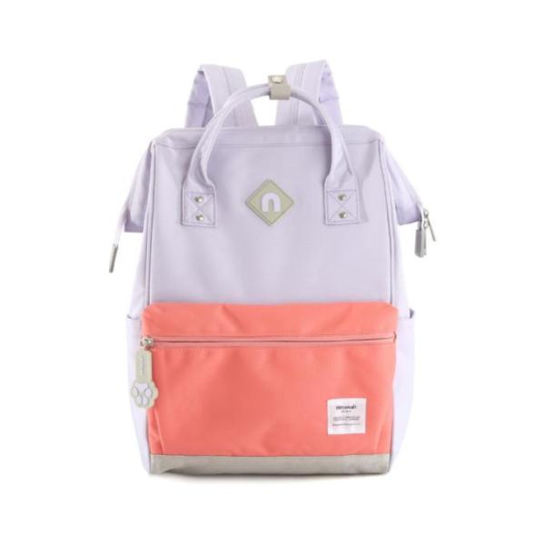 Bolso Espalda Modelo 9004 Himawari Lila/Naranja
