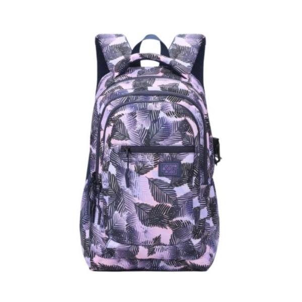 Bolso Espalda Modelo Bn3023-5Aoking Hojas Gradiente