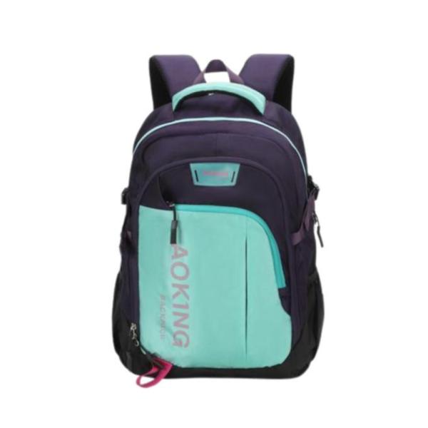Bolso Espalda Modelo Sn96200 Aoking Verde