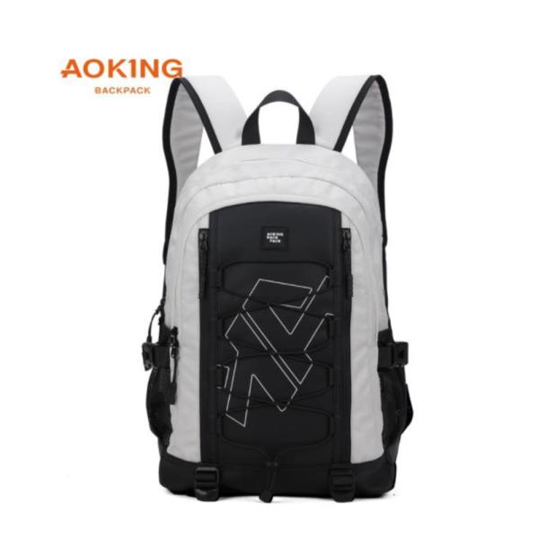 Bolso Espalda Modelo Xn3369-5 Aoking Gris