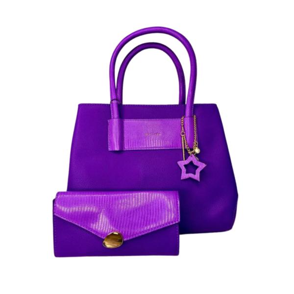 Bolso Hombro 9038 Morado