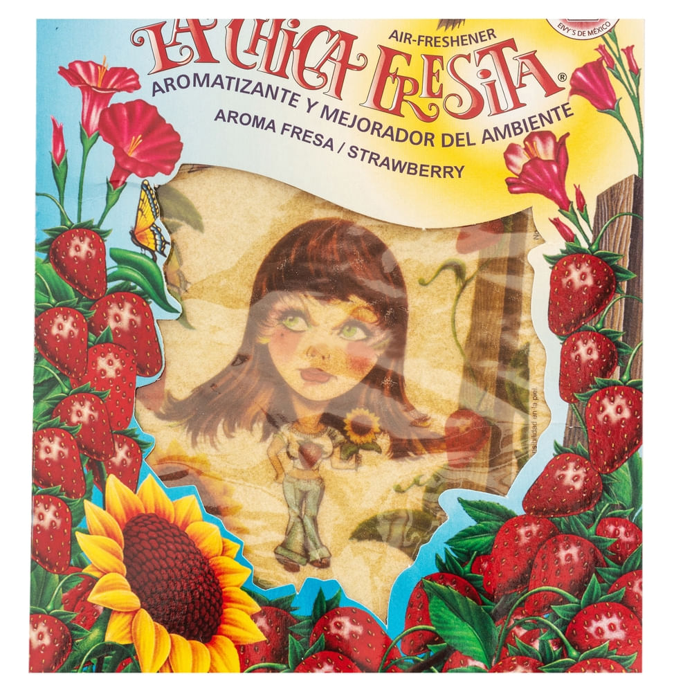 Aromatizante Para Carro La Chica Fresita Aromatizante Fresa