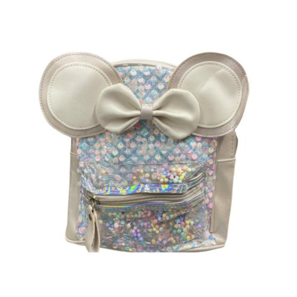 Bolso Infantil  Con Diseño Orejitas Modelo 8226-785B Beige