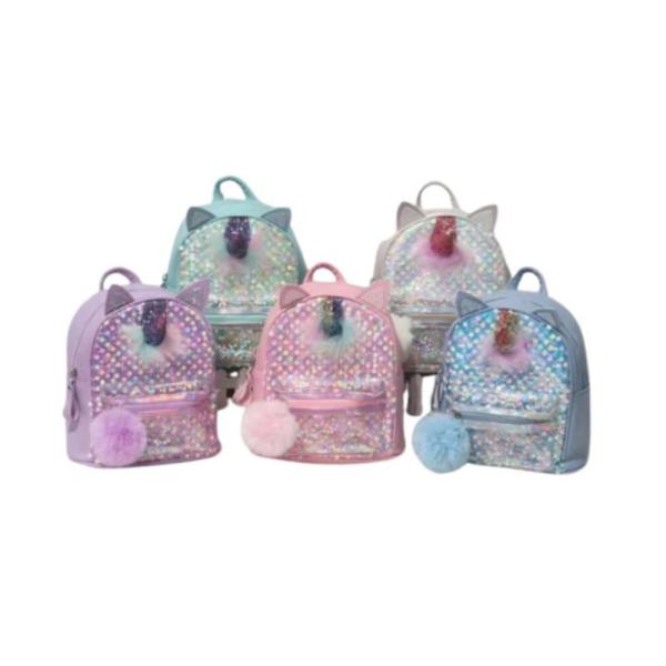 Bolso Infantil  Con Diseño Unicornio Modelo 8226C-785 Lila