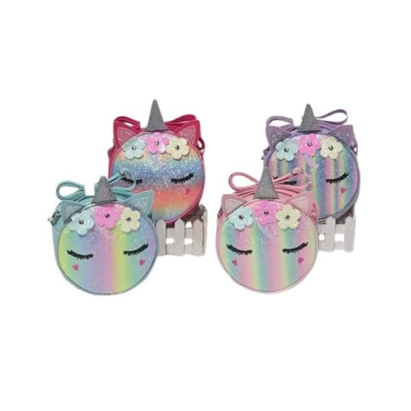 Bolso Infantil Diseño Unicornio Modelo 8175-815G1 Fucsia