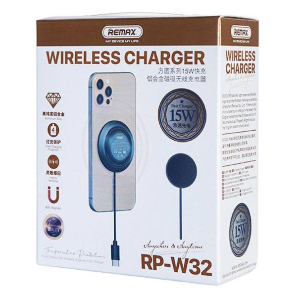 CARGADOR INALAMBRICO RP-W32 SERIE FONYL REMAX BLANCO