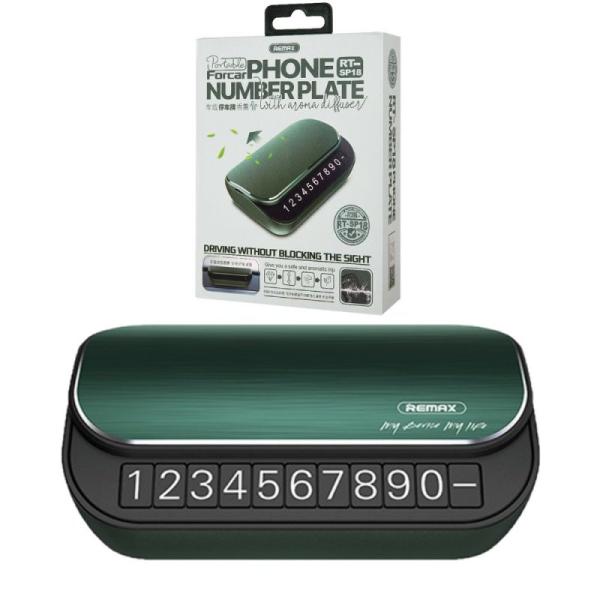 DIFUSOR DE AROMA CON NUMERADOR RT-SP18 REMAX VERDE