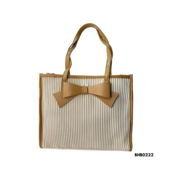 Bolso Para Dama 2029 Beige Con Cafe