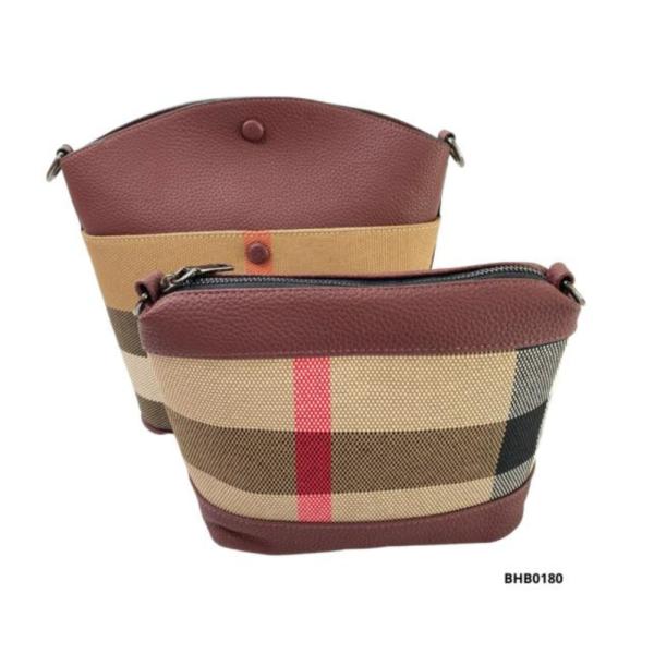 Bolso Para Dama F853 Vino