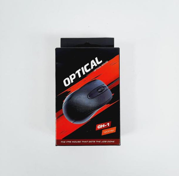 Mouse Para Computadora Con Cable Gh-1