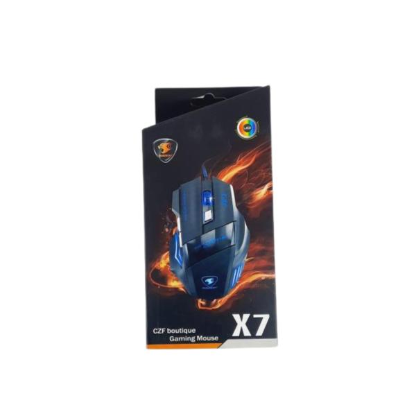Mouse Para Computadora Con Cable X7