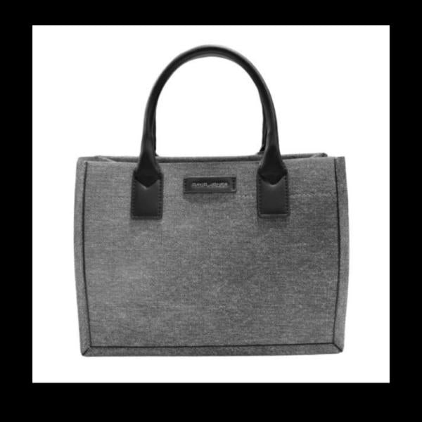 Bolso Para Dama Modelo Cm7135 Negeo/Gris