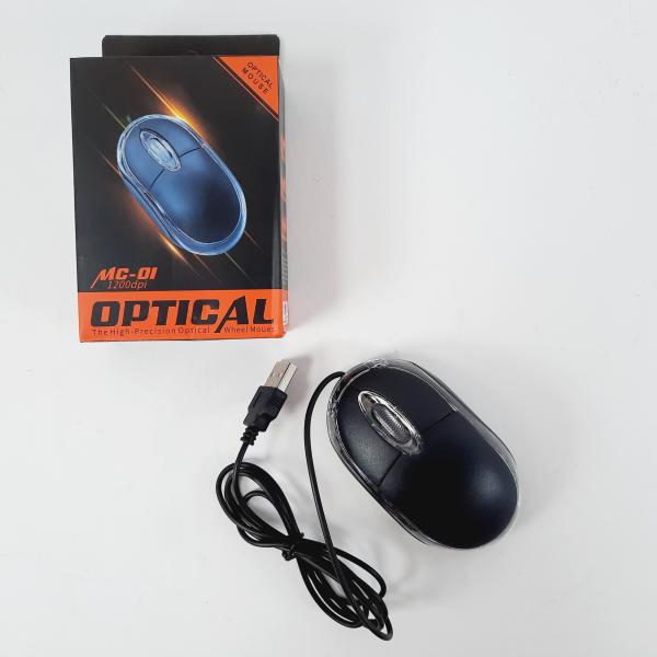 Mouse Para Computadora Con Cable Mc-01