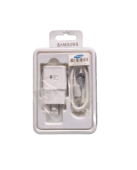 Cargador Completo Usb A Micro  15W  S6 Samsung Blanco