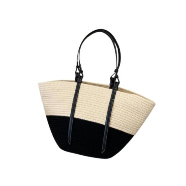 Bolso Playa 007 Negro/Beige