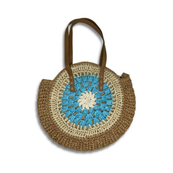 Bolso Playa 017 Celeste
