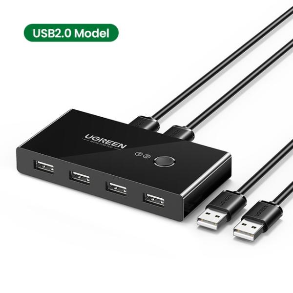 HUB USB TIPO A 2.0 CON SWITCH US216 30767 UGREEN