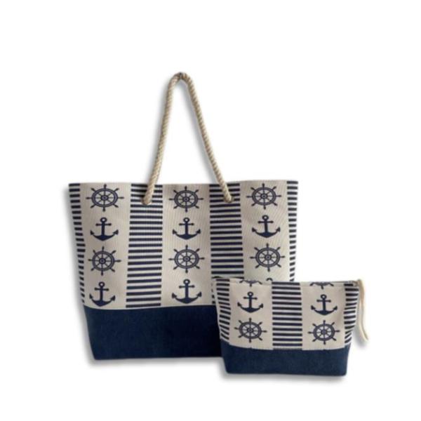 Bolso Playero Anclas Hf20541-1