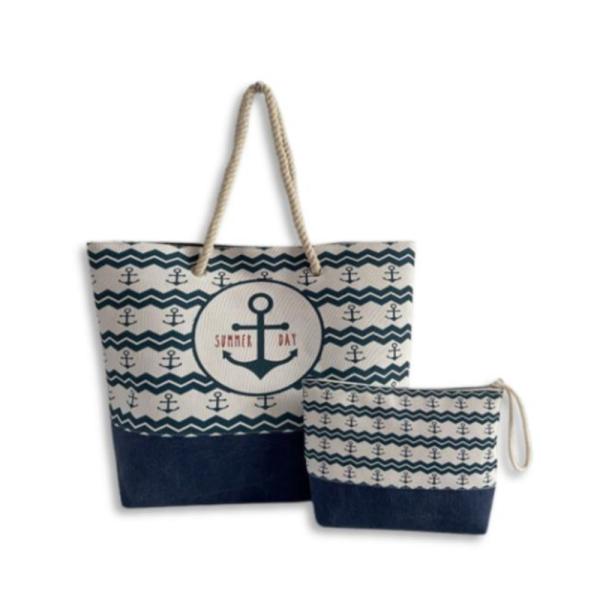 Bolso Playero Anclas Hf20541-2