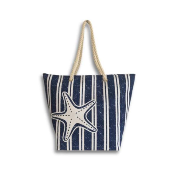 Bolso Playero Estrella  Azul Hf19235-6