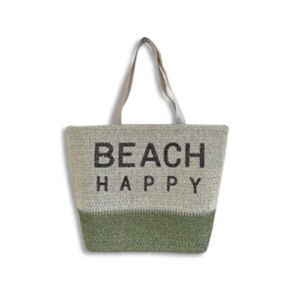 Bolso Playero Happy Beach 21Hf616 Verde