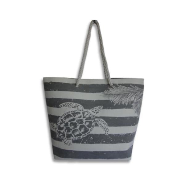 Bolso Playero Tortuga Hf17233 Gris
