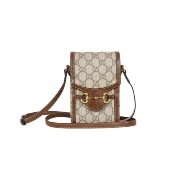 Bolso Porta Todo Gucci Modelo 66802 Beige