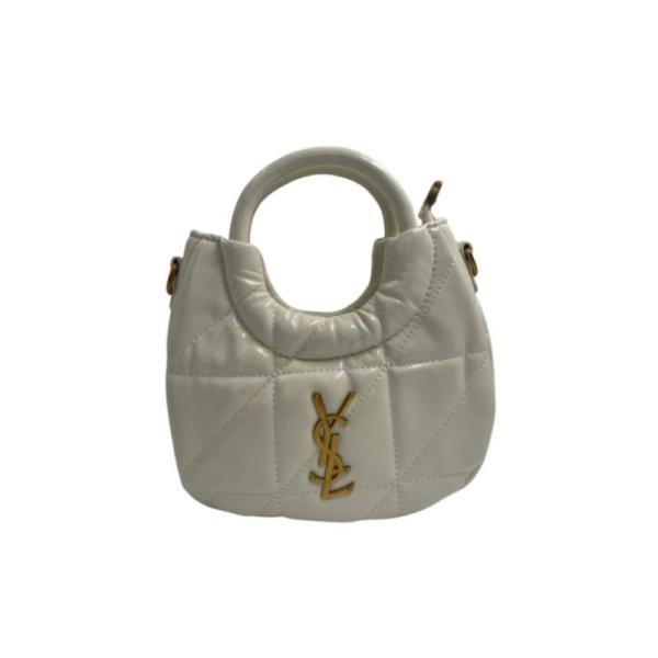 Bolso Yves Saint Lauren Modelo 5018 Blanco