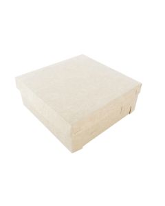 Caja Kraft Queque 26x26x10cm