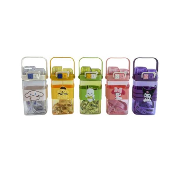 Botella Infantil Doble  550Ml  Modelo Th98919 Con Diseño Sanrio Pochacco
