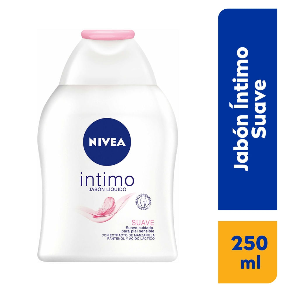 Jabón Íntimo Nivea Cuidado Suave -250 Ml