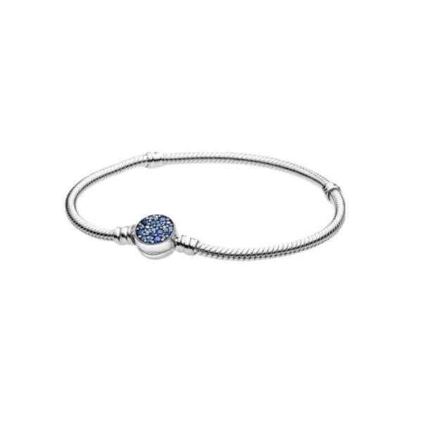 Brazalete Circonias Azul