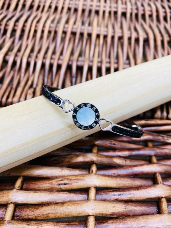 Brazalete Rigido Plateado Modelo T000682291