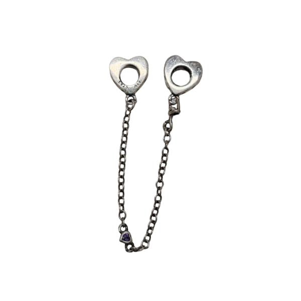 Cadena De Seguridad Corazones Pandora S02