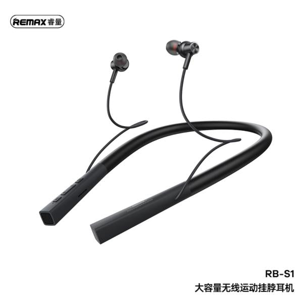 AUDIFONOS MANOS LIBRES BLUETOOTH RB-S1 REMAX NEGRO