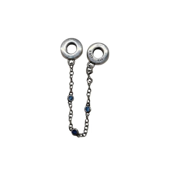 Cadena De Seguridad Piedras Azules Pandora S02