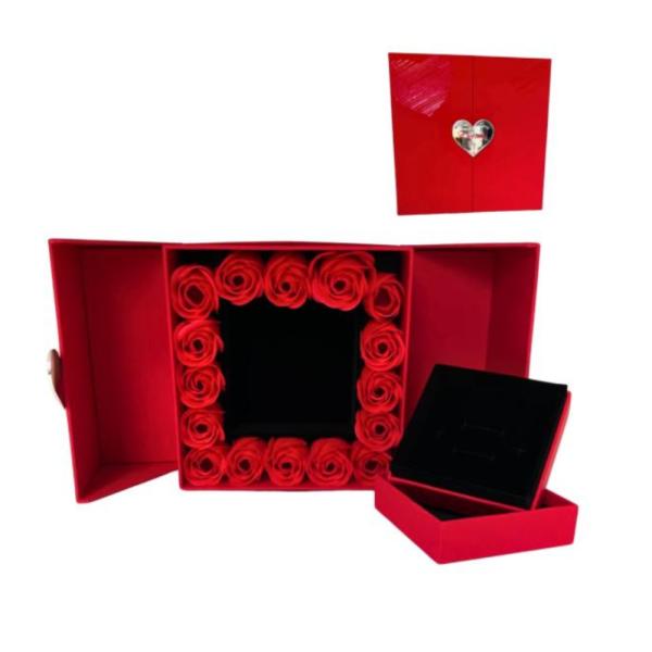 Caja De Regalo  Modelo G-061 Rojo