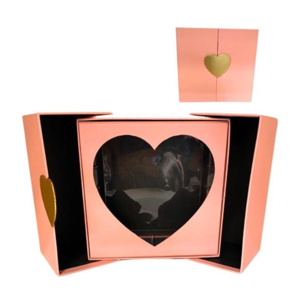 Caja De Regalo  Modelo W3669 Rosado