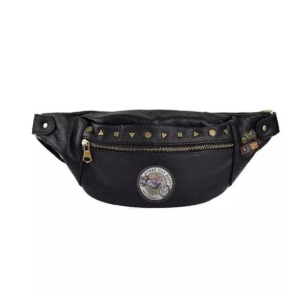 Cangurera Biker Modelo 14043 Coteci Negro
