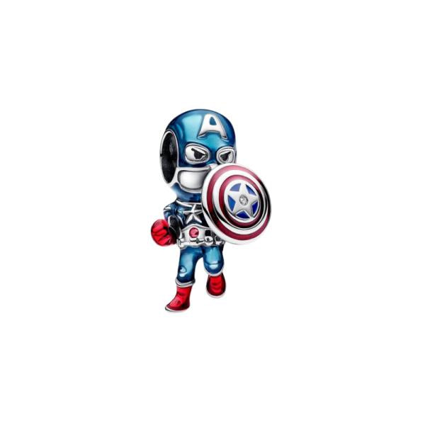 Charm  Super Heroes Pandora Capitan America