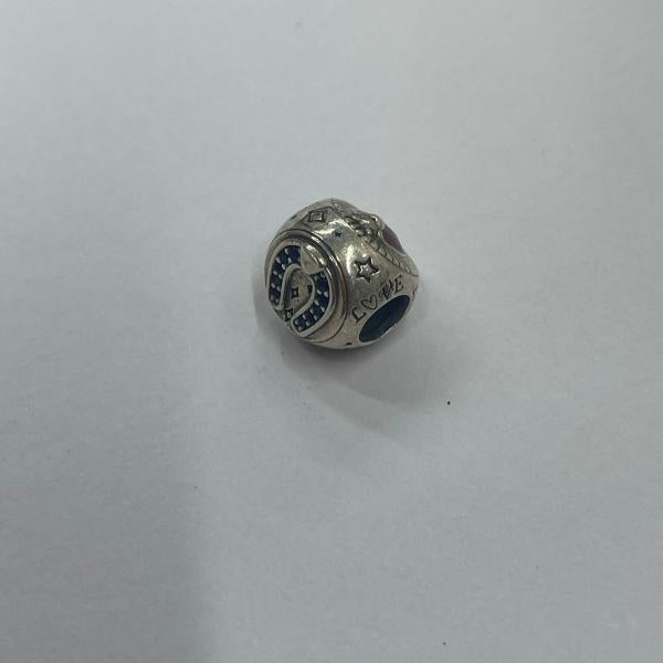 Charm 3 Caras Herradura, Trebol Y Mariquita Pandora Ch02