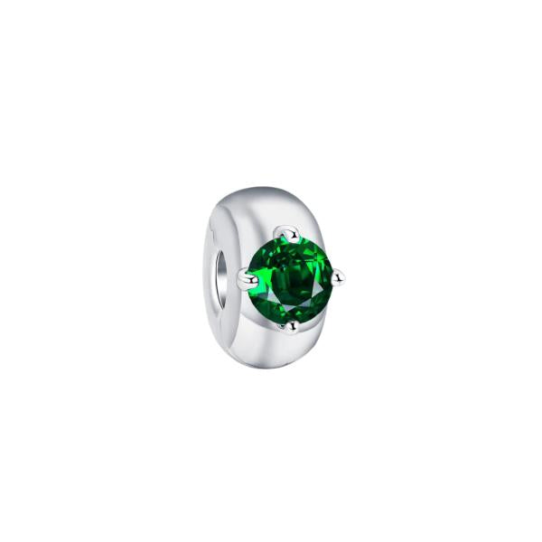 Charm Clip Con Circonia Pandora Ch03 Verde