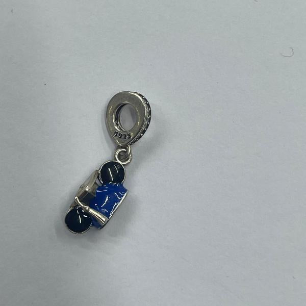 Charm Colgante Birrete De Graduacion Mickey Azul Pandora Ch02