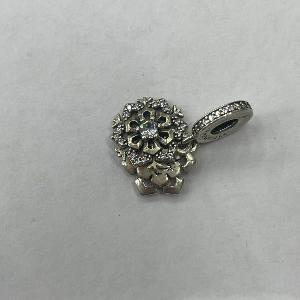 Charm Colgante Doble Copo De Nieve Pandora Ch05