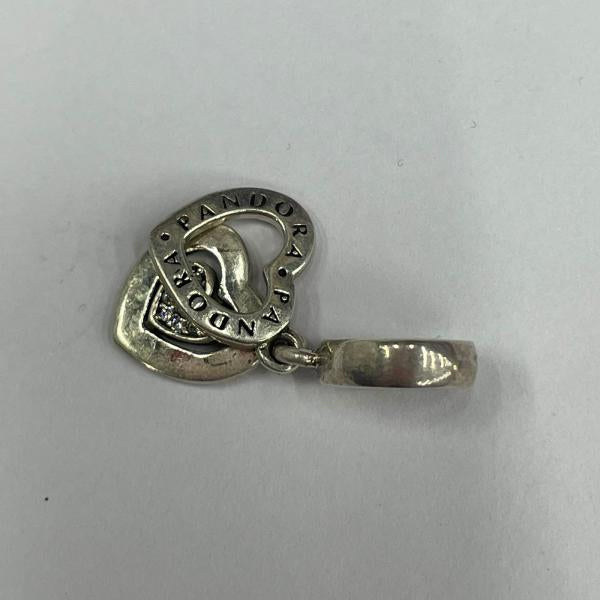 Charm Colgante Doble Corazones Emblema Pandora Ch01