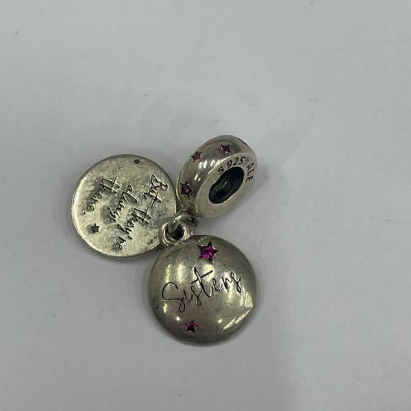 Charm Colgante Doble Hermanas Pandora Ch01
