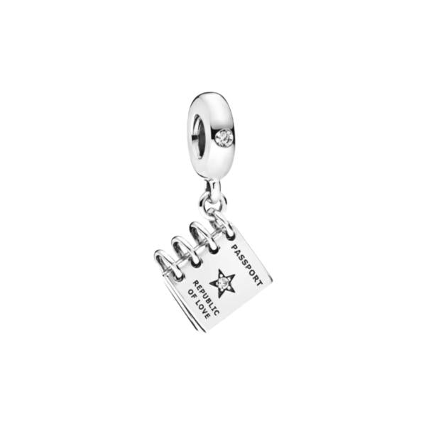 Charm Colgante Pasaporte Resorte Pandora Ch03